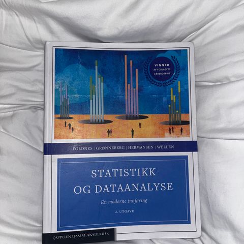 Statistikk og dataanalyse, Foldnes, Grønneberg, Hermansen, 2. utg