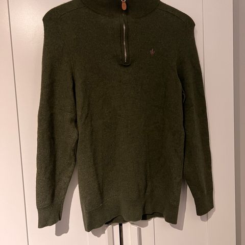 Morris half zip genser