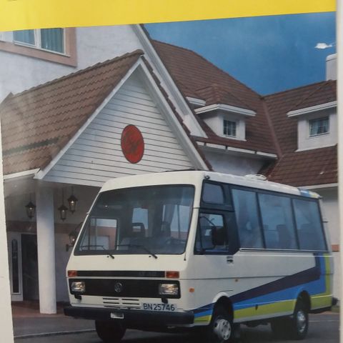 Volkswagen LT Turbuss -brosjyre. (NORSK)