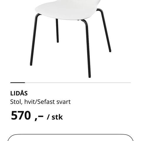 Lidås stoler