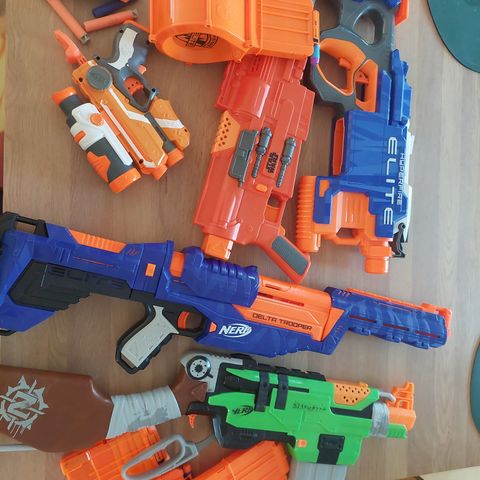 NERF mange ulike