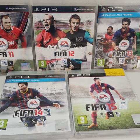 FIFA ps3 spill samlet Kr 149