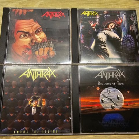 Metal - Anthrax samling selges.