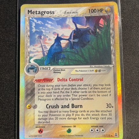 Metagross #11 Pokemon Delta Species