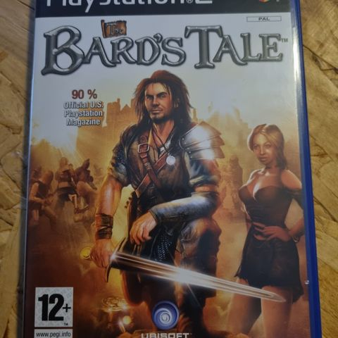 Meget pent PS2 The Bard's Tale