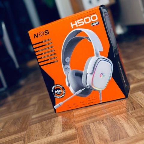 Nos H-500 Ultralight RBG gaming headset