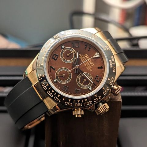 Daytona Seiko mod (choco)