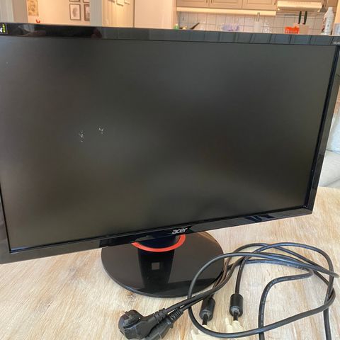 Acer xb240h. 144hz.  Pc skjerm