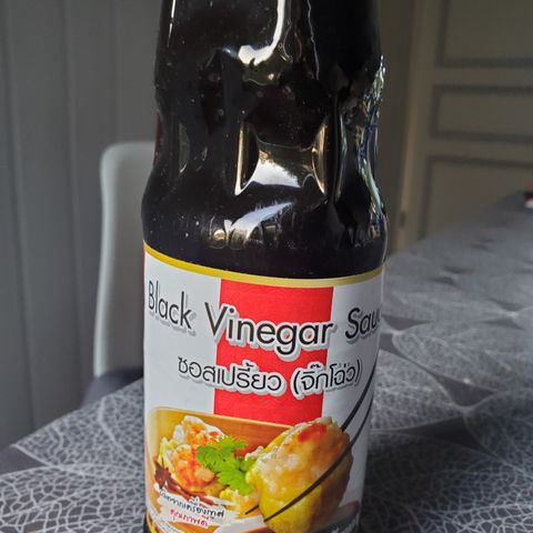 Black vinegar saus