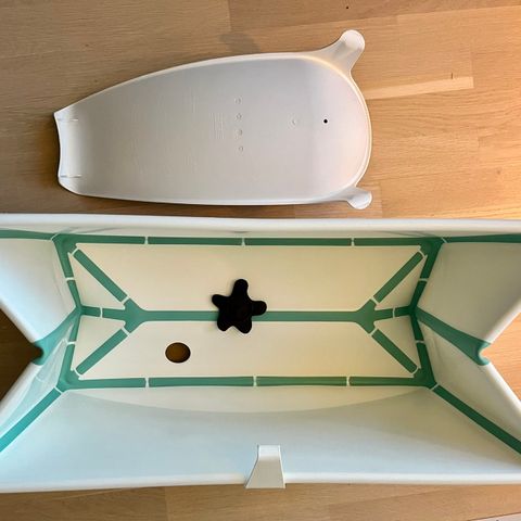 Stokke Flexi Bath, white aqua med babydel