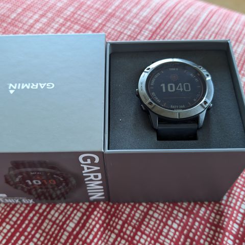 Good condition Garmin Fenix 6X Pro Solar