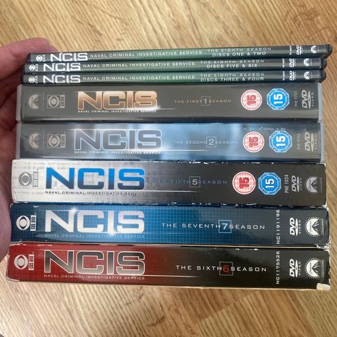 Ncis sesong 1/2/5/6/7/8