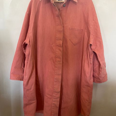 MM6 Maison Margiela denimkåpe/skjortekjole