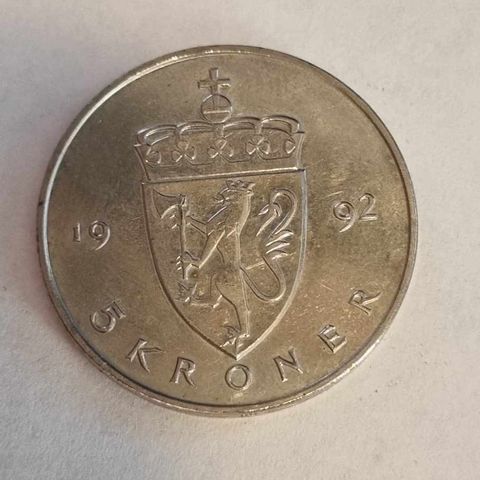 5 kroner 1992