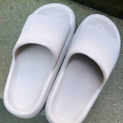 Beige Flip-flops