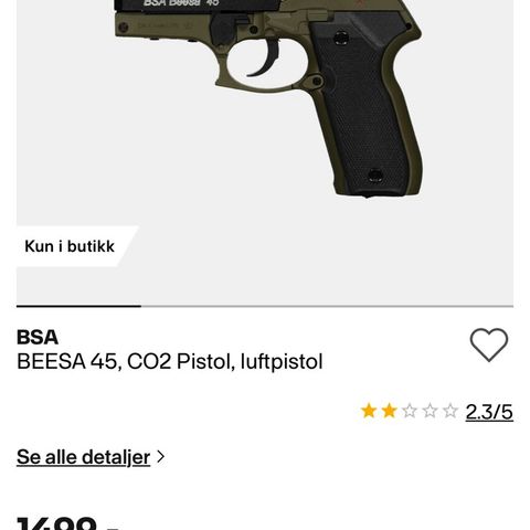 Luft pistol