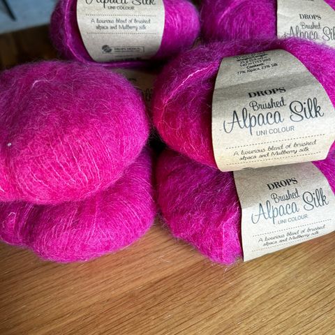 Brushed alpaca silk - 199 gram