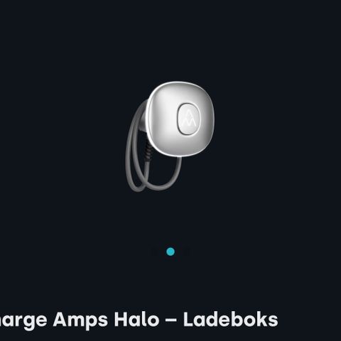 Uåpnet elbil lader m/kabel , Charge Amps Halo 7.4KW