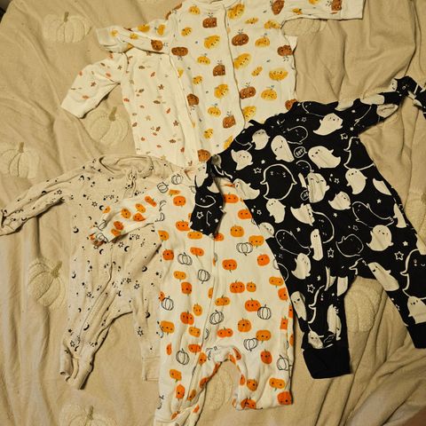 Halloween Oktober baby spedbarn klespakke