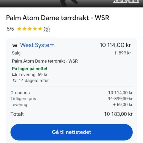 Palm Dame og herre tørrdrakter