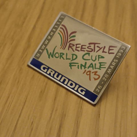 Pins. Freestyle world cup finale 93.