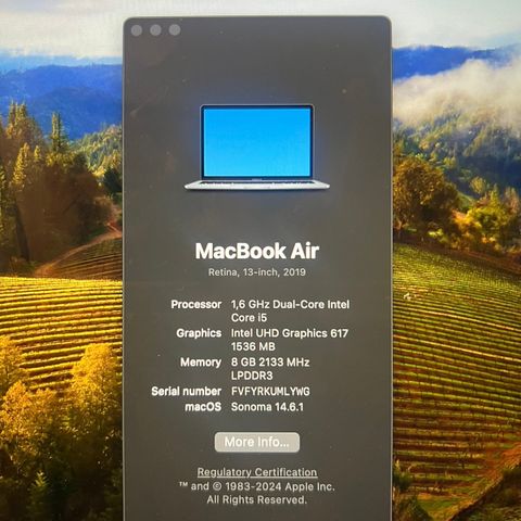 Macbook air 13 2019