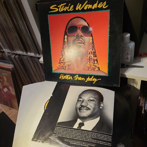 Stevie Wonder hotter than july