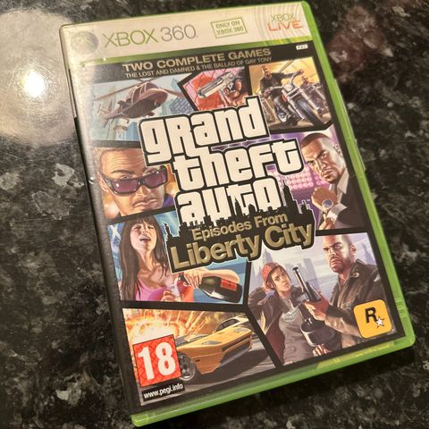 Grand Theft Auto Episodes from Liberty City til Xbox 360