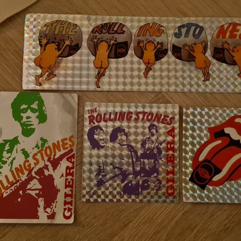 Rolling Stones- klistremerker