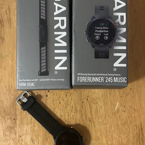 Garmin Forerunner 245 Music m/pulsbelte