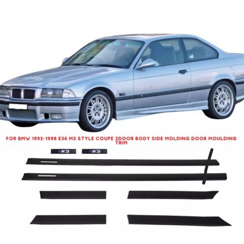 Ø.k E36 coupe m-tech side lister