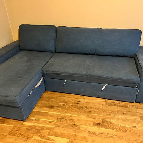 Sovesofa med sjeselong - RESERVERT