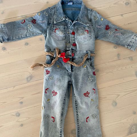 Denim jumpsuit