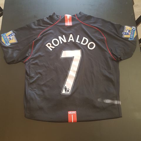 Manchester United, 7 Ronaldo, 06/07 Champions merker, XL