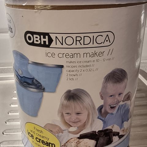 Iskrem maskin OBH Nordica