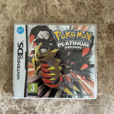 Pokemon Platinum Cover selges!