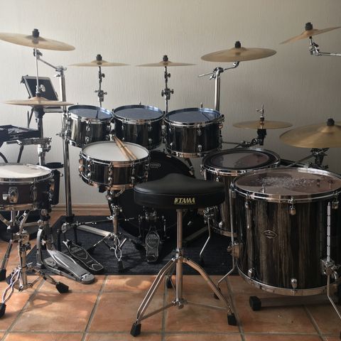 Tama Starclassic Performer b/b "Black Clouds Silver Linings" m/ Tama TowerPower