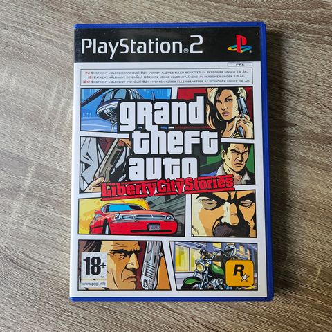 Grand Theft Auto Liberty City Stories til Playstation 2