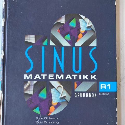 Sinus matematikk R1 grunnbok