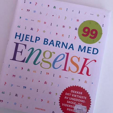 Hjelp barna med engelsk