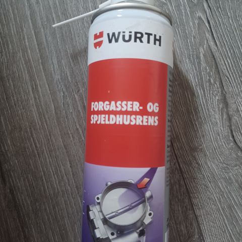 Spjeldhusrens / Throttle body spray