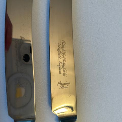 Ellis & co (cutleri) Ltd Sheffield England kniver