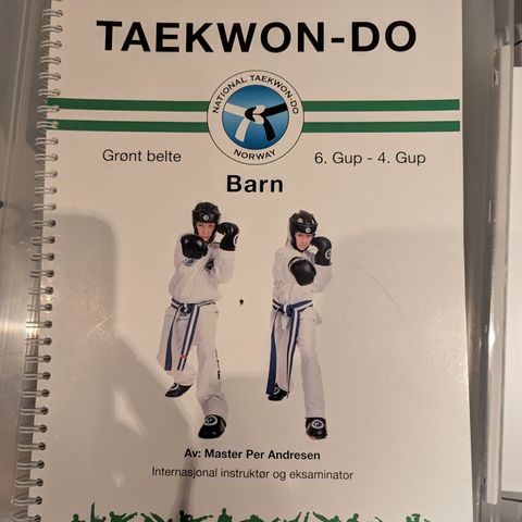 NTN Taekwondobøker