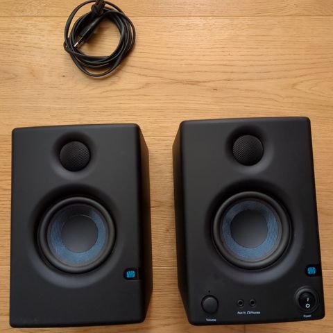 PreSonus Eris 3.5 aktive monitorer til studiobruk, billig!