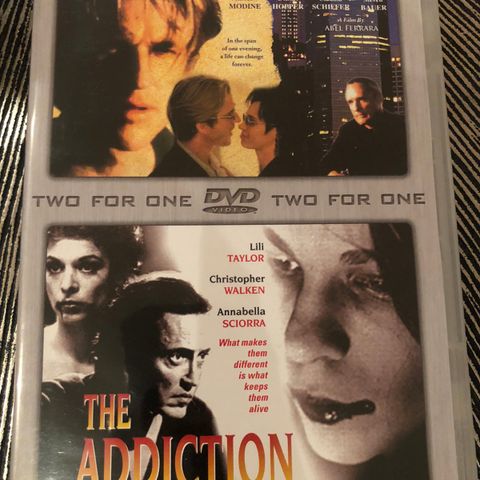 Blackout og The Addiction (DVD).