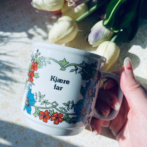 Til kjære far💕 vintage gave, farsdag.