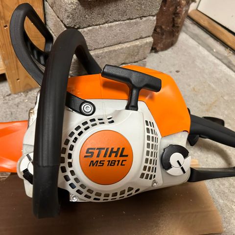 Stihl 181 C-BE motorsagpakke selges