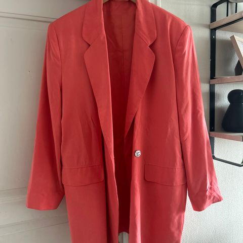 Vintage blazer silke