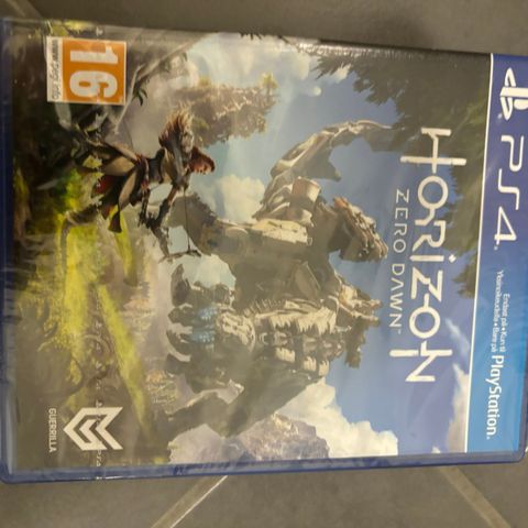 Horizon Zero Dawn til Playstation 4 FORSEGLET