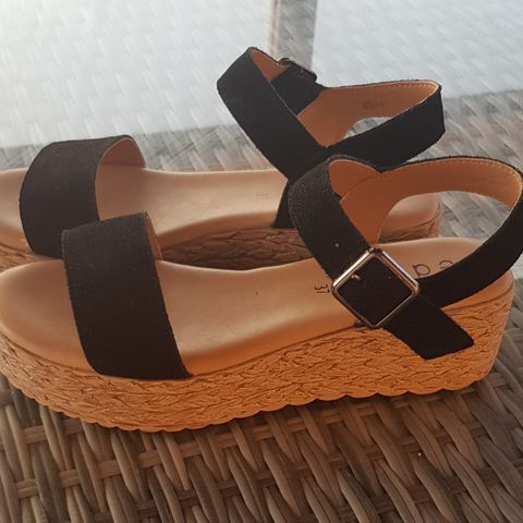 Espadrillos sandaler Edit i str 37